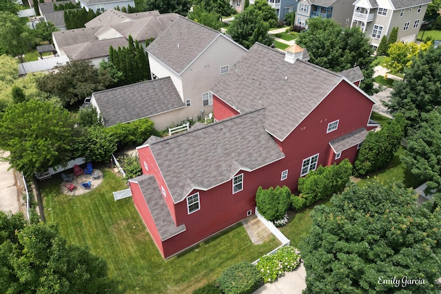 622 Cedar Square St, Holland, MI 49423 - aerial perspective of suburban area