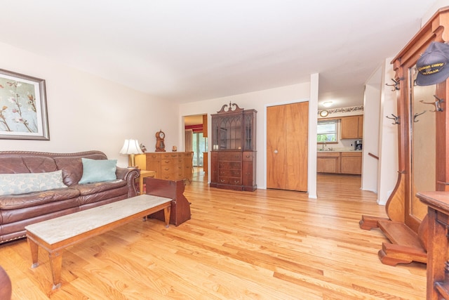 2707 Brandywine Dr, Ann Arbor, MI 48104 - living room with light wood-style flooring
