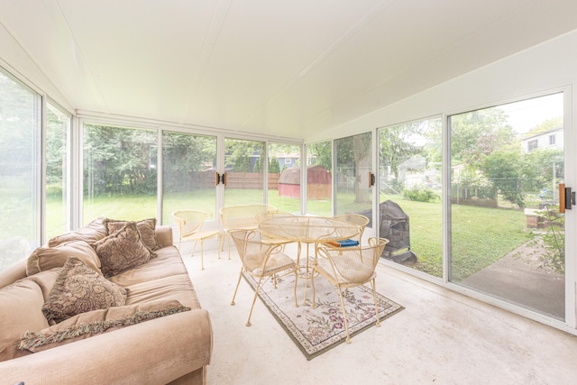 2707 Brandywine Dr, Ann Arbor, MI 48104 - sunroom featuring an outdoor living space and outdoor dining area