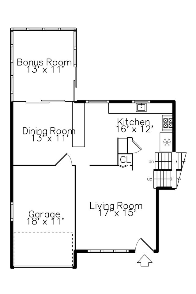 2707 Brandywine Dr, Ann Arbor, MI 48104 - view of floor plan / room layout