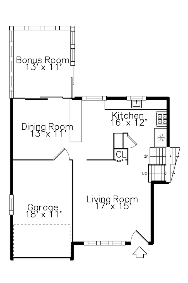 2707 Brandywine Dr, Ann Arbor, MI 48104 - view of room layout
