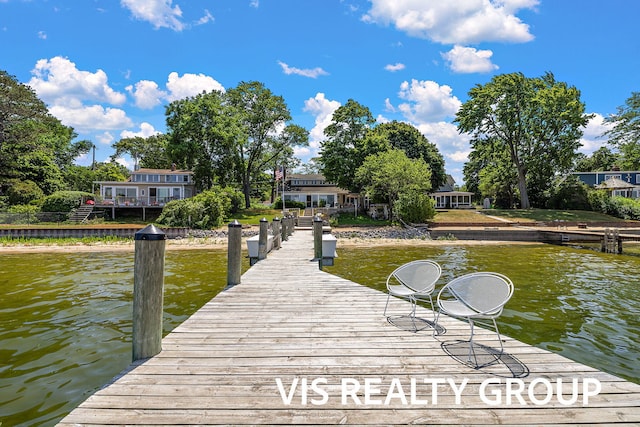 537 Buena Vista Dr, Spring Lake, MI 49456 - dock with a water view