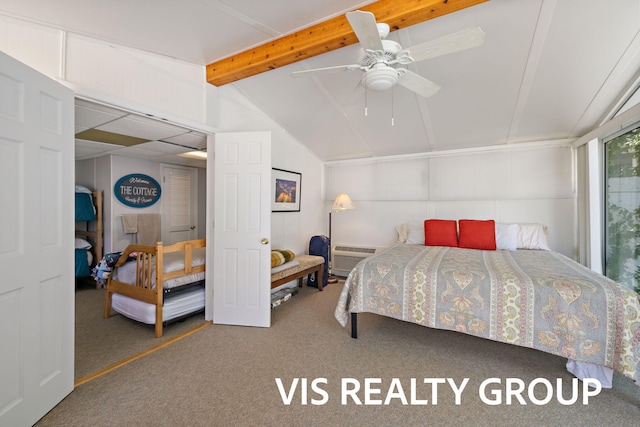 537 Buena Vista Dr, Spring Lake, MI 49456 - carpeted bedroom with ceiling fan