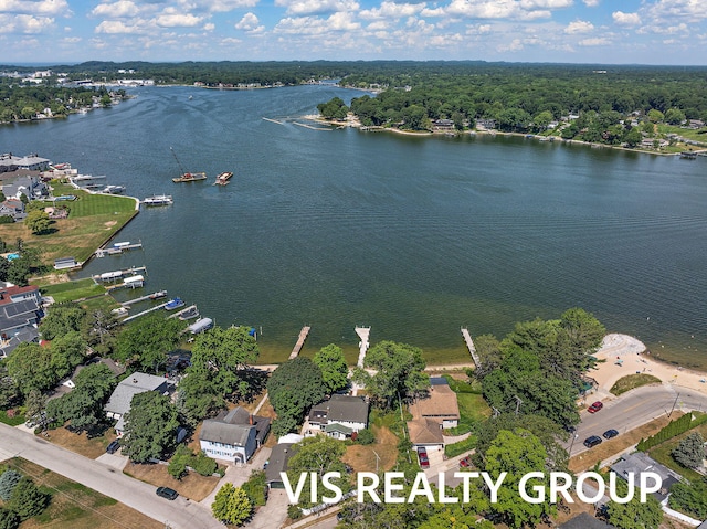 537 Buena Vista Dr, Spring Lake, MI 49456 - aerial view of property and surrounding area with a large body of water