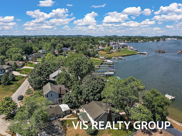 537 Buena Vista Dr, Spring Lake, MI 49456 - bird's eye view of a nearby body of water