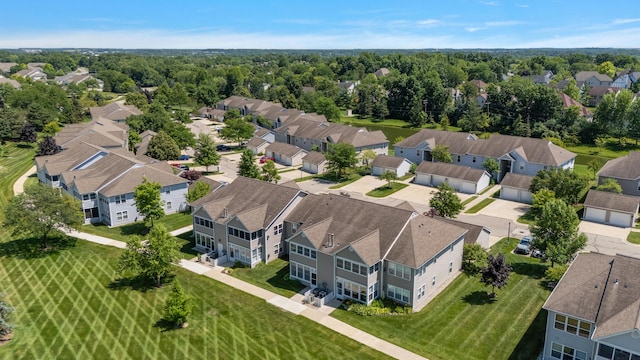 1734 Weatherstone Dr, Ann Arbor, MI 48108 - aerial view of residential area