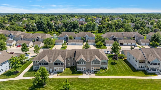 1734 Weatherstone Dr, Ann Arbor, MI 48108 - aerial view of residential area