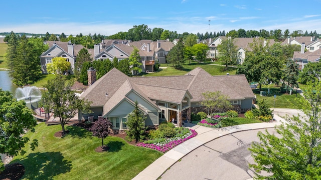 1734 Weatherstone Dr, Ann Arbor, MI 48108 - aerial view of residential area