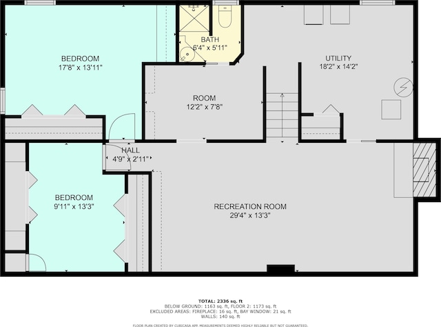 1534 Barrington Pl, Ann Arbor, MI 48103 - view of room layout