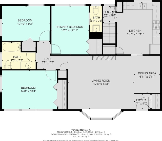 1534 Barrington Pl, Ann Arbor, MI 48103 - view of room layout