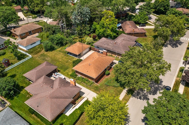 1534 Barrington Pl, Ann Arbor, MI 48103 - aerial perspective of suburban area