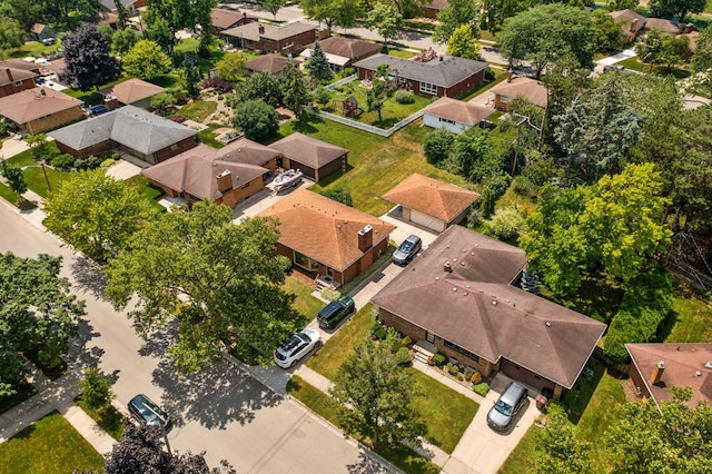 1534 Barrington Pl, Ann Arbor, MI 48103 - aerial view of residential area