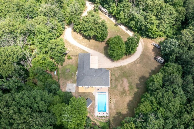23103 13 Mile Rd, Big Rapids, MI 49307 - drone / aerial view of a pool