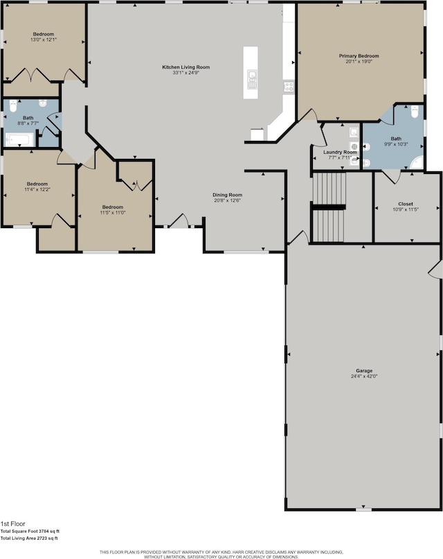 23103 13 Mile Rd, Big Rapids, MI 49307 - view of room layout