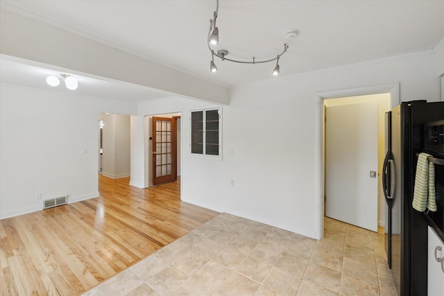 2010 Brampton Ct, Ann Arbor, MI 48103 - spare room with crown molding and light wood-style flooring