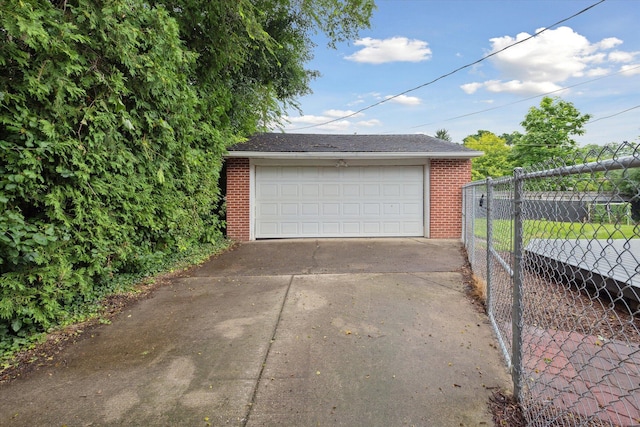 2010 Brampton Ct, Ann Arbor, MI 48103 - view of detached garage