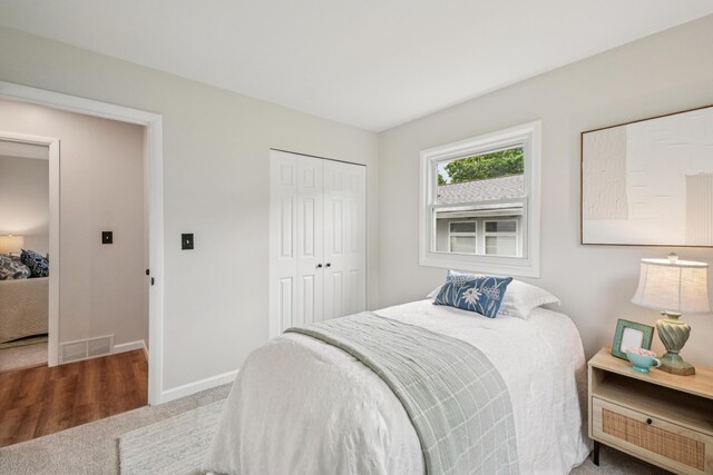 3110 Hilltop Dr, Ann Arbor, MI 48103 - bedroom featuring carpet and a closet