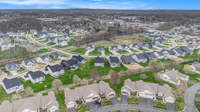 8275 Woodhaven Dr SW, Byron Center, MI 49315 - aerial overview of property's location with nearby suburban area