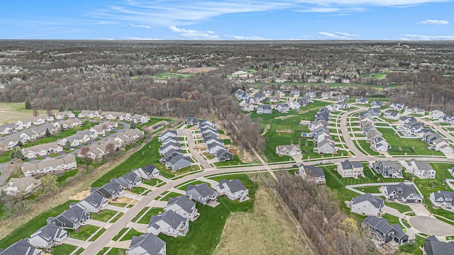 8275 Woodhaven Dr SW, Byron Center, MI 49315 - aerial view of property and surrounding area featuring nearby suburban area