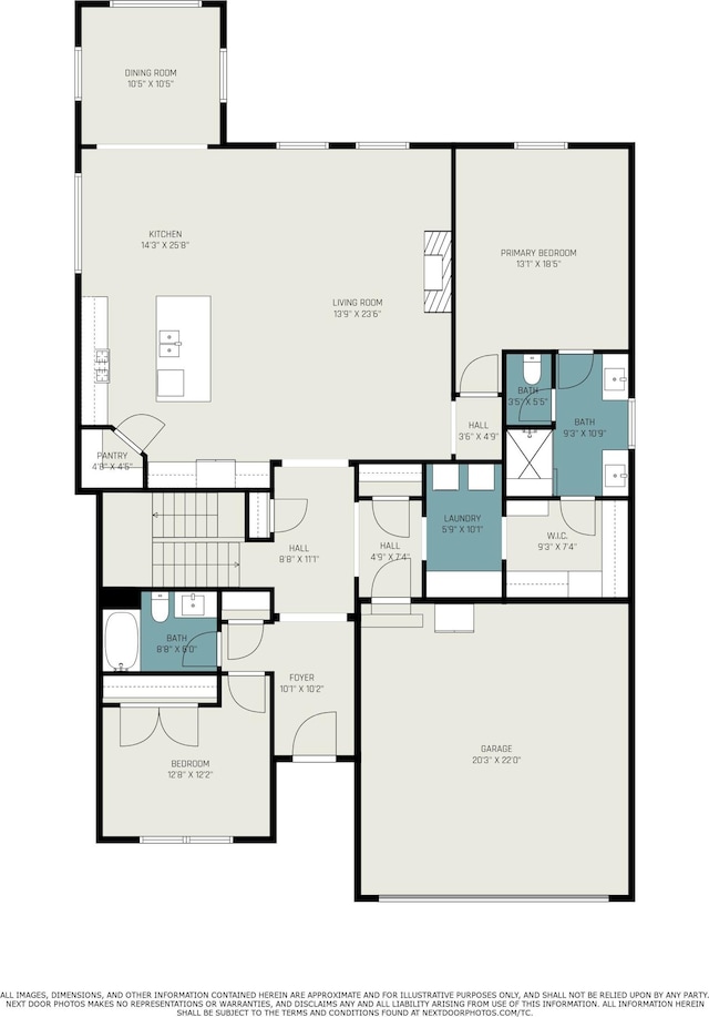 8275 Woodhaven Dr SW, Byron Center, MI 49315 - view of home floor plan