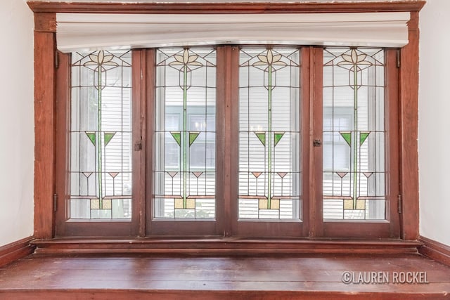 129 Dean St NE, Grand Rapids, MI 49505 - doorway featuring plenty of natural light and wood finished floors