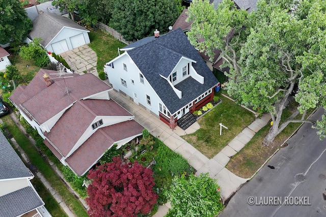 129 Dean St NE, Grand Rapids, MI 49505 - aerial view of property and surrounding area
