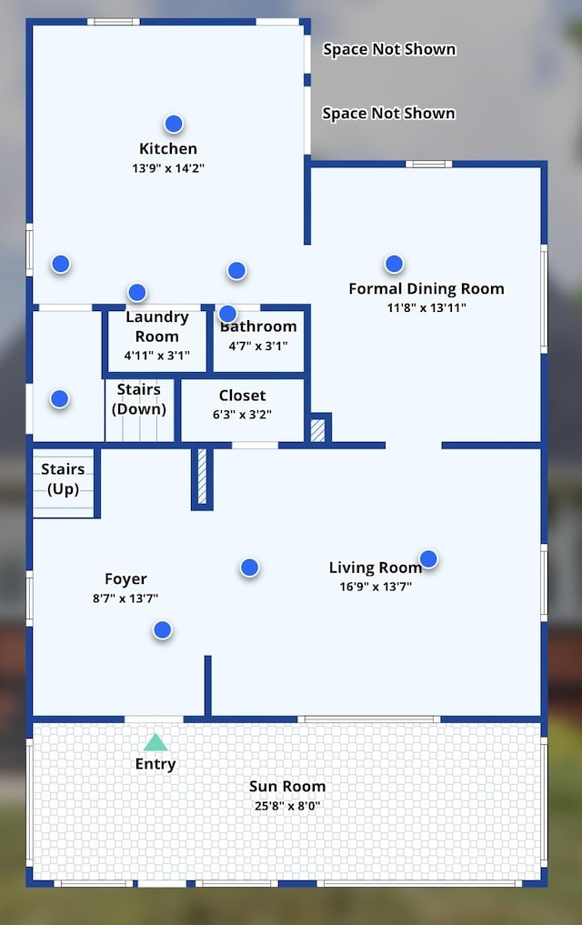 129 Dean St NE, Grand Rapids, MI 49505 - view of floor plan / room layout