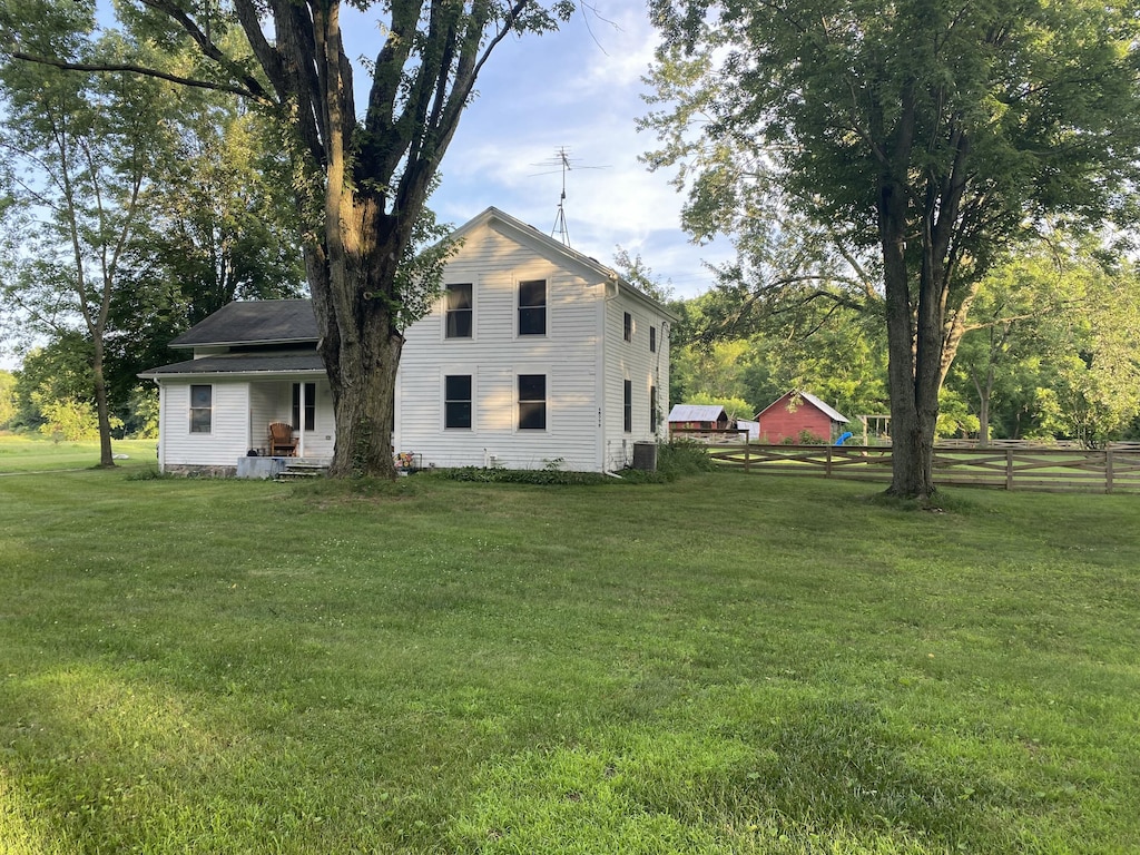 15775 Cassidy Rd, Chelsea, MI 48118 - back of house