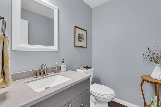 9430 Island Lake Rd, Dexter, MI 48130 - bathroom featuring vanity and wood finished floors