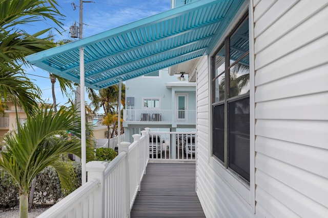 699 116th St, Ocean, Marathon, FL 33050 - view of wooden deck
