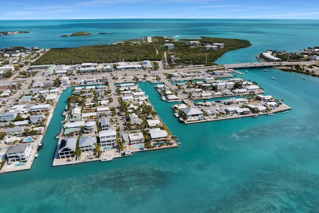 699 116th St, Ocean, Marathon, FL 33050 - bird's eye view featuring a water view