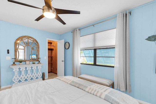 699 116th St, Ocean, Marathon, FL 33050 - bedroom featuring ceiling fan