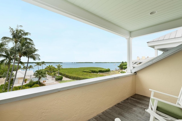 81250 Overseas Hwy Unit 1, Islamorada, FL 33036 - balcony featuring a water view