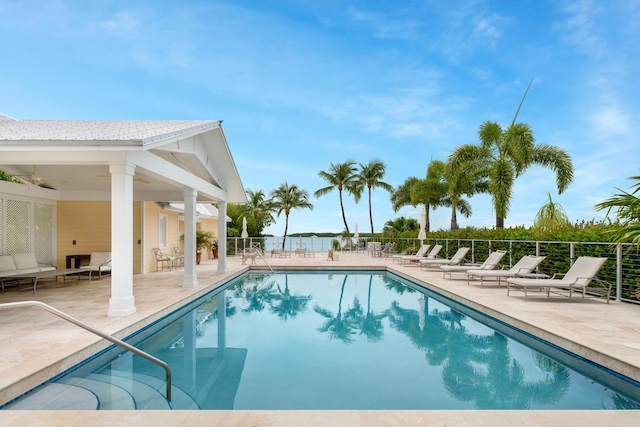81250 Overseas Hwy Unit 1, Islamorada, FL 33036 - community pool featuring a patio area