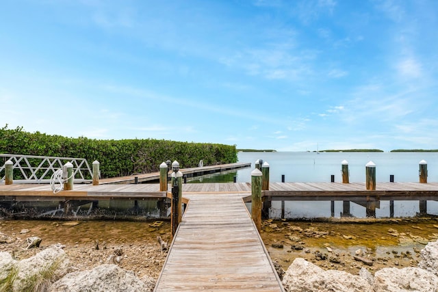 81250 Overseas Hwy Unit 1, Islamorada, FL 33036 - dock featuring a water view