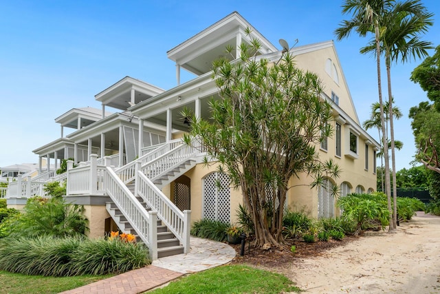 81250 Overseas Hwy Unit 1, Islamorada, FL 33036 - view of property with stairs
