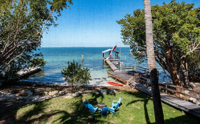 87950 Overseas Hwy, Islamorada, FL 33036 - dock with a water view