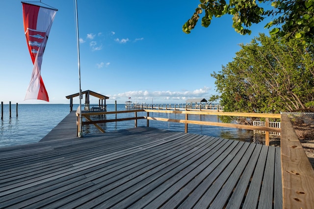 87950 Overseas Hwy, Islamorada, FL 33036 - dock area featuring a water view
