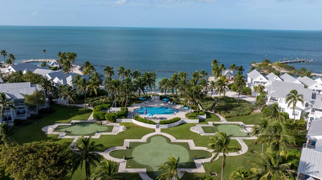 2600 Overseas Hwy Unit 87, Marathon, FL 33050 - aerial view featuring a water view