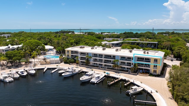 97501 Overseas Hwy Unit 131, Key Largo, FL 33037 - drone / aerial view of a nearby body of water