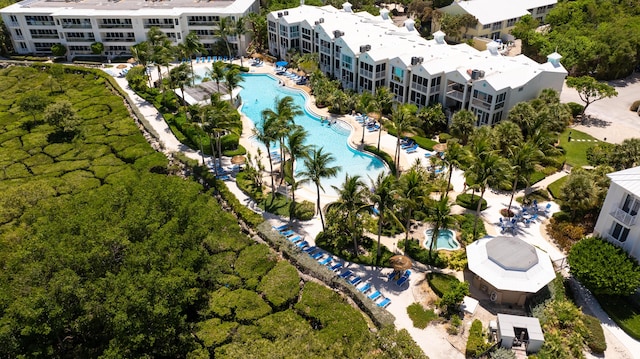 97501 Overseas Hwy Unit 131, Key Largo, FL 33037 - drone / aerial view of a pool area