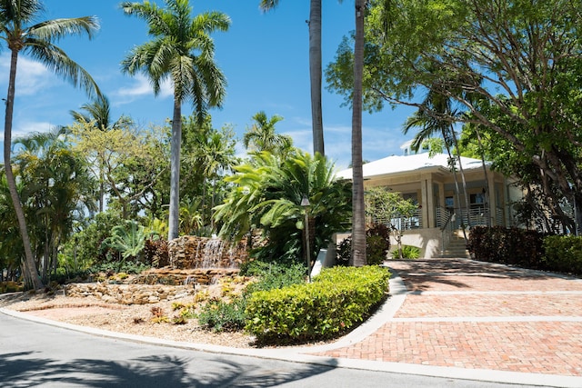 97501 Overseas Hwy Unit 131, Key Largo, FL 33037 - view of front of property with decorative driveway and stairway