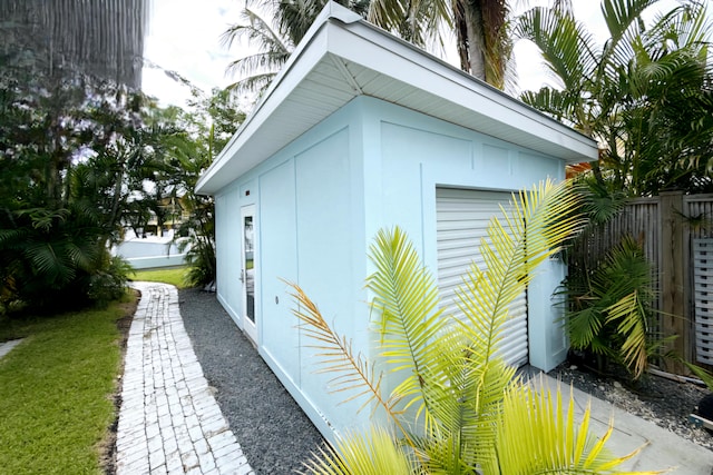 view of side of home