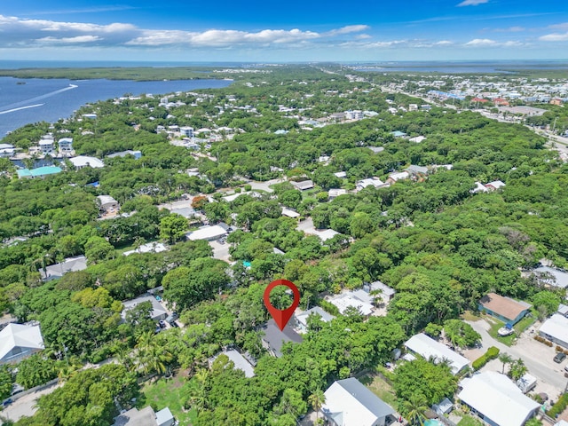 793 Oceana Ave, Key Largo, FL 33037 - aerial view of property's location featuring a nearby body of water