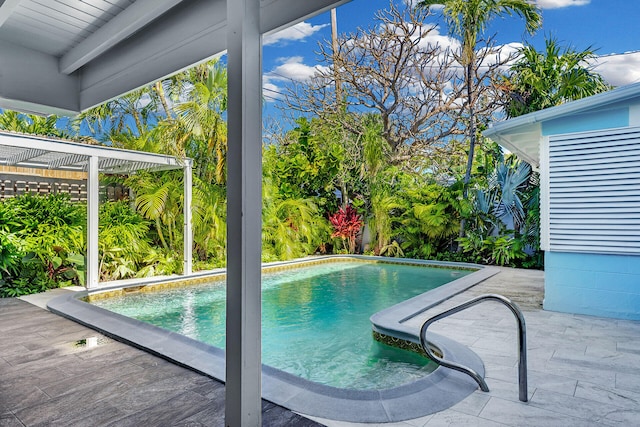 1519 Johnson St, Key West, FL 33040 - view of swimming pool with a patio