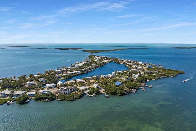 25 Mutiny Pl, Key Largo, FL 33037 - aerial perspective of suburban area with a nearby body of water