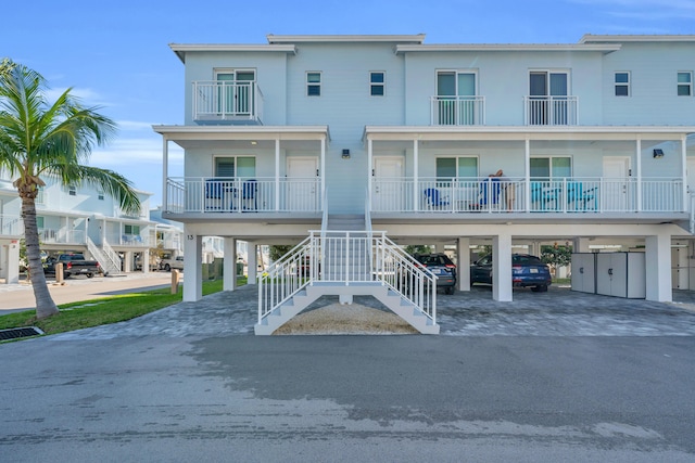 view of beach home