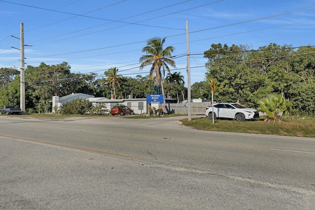 view of street