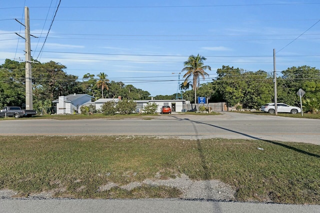 view of road