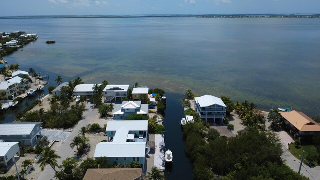 22961 John Avery Ln, Cudjoe, FL 33042 - aerial view of residential area with a nearby body of water